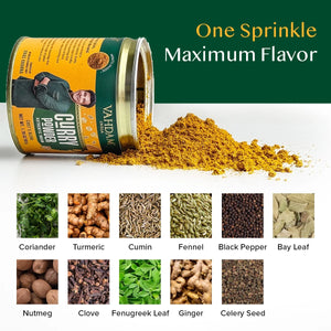 VAHDAM® Authentic Curry Powder, 1.76 Oz Tin