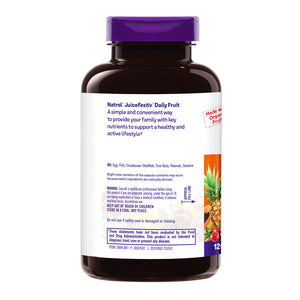 Natrol Juicefestiv Daily Fruit & Veggie, 240 Capsules
