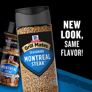 Mccormick Grill Mates Gluten Free Montreal Steak Seasoning, 3.4 Oz Bottle
