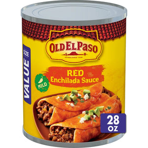 Old El Paso Mild Red Enchilada Sauce, Value Size, 1 Ct., 28 Oz.