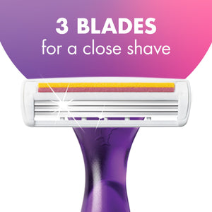 BIC Soleil Smooth Scent Women'S Razor, 3 Blades, 10 Count