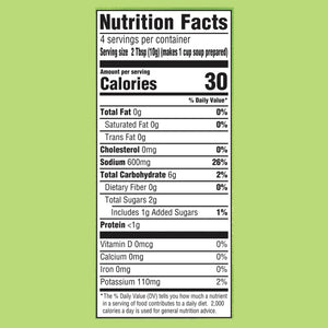 Knorr No Artificial Flavors Vegetable Recipe Soup Mix, 1.4 Oz, Pouch