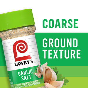 Lawry'S Kosher Coarse Ground with Parsley Garlic Salt, 6 Oz Bottle