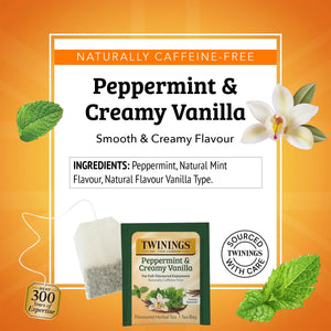 Twinings Peppermint Creamy Vanilla 20Ct