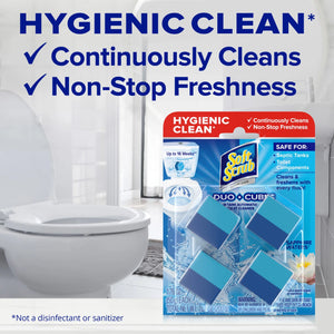 Soft Scrub In-Tank Toilet Cleaner Duo-Cubes, Sapphire Waters, 2 Count