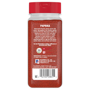 Mccormick Kosher Paprika, 6.62 Oz Bottle