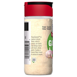 (2 Pack) Mccormick Garlic Salt, 5.25 Oz Bottle