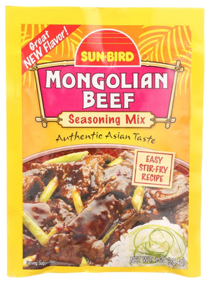 Sun Bird Mongolian Beef Seasoning Mix, 1 Oz