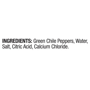 Ortega Fire Roasted Mild Diced Green Chiles, Kosher, 4 Oz (Canned)