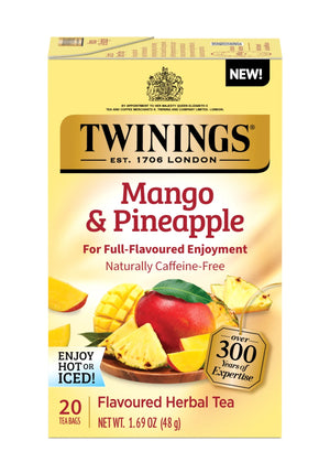 Twinings Pineapple Mango Flavoured Herbal Tea 20Ct