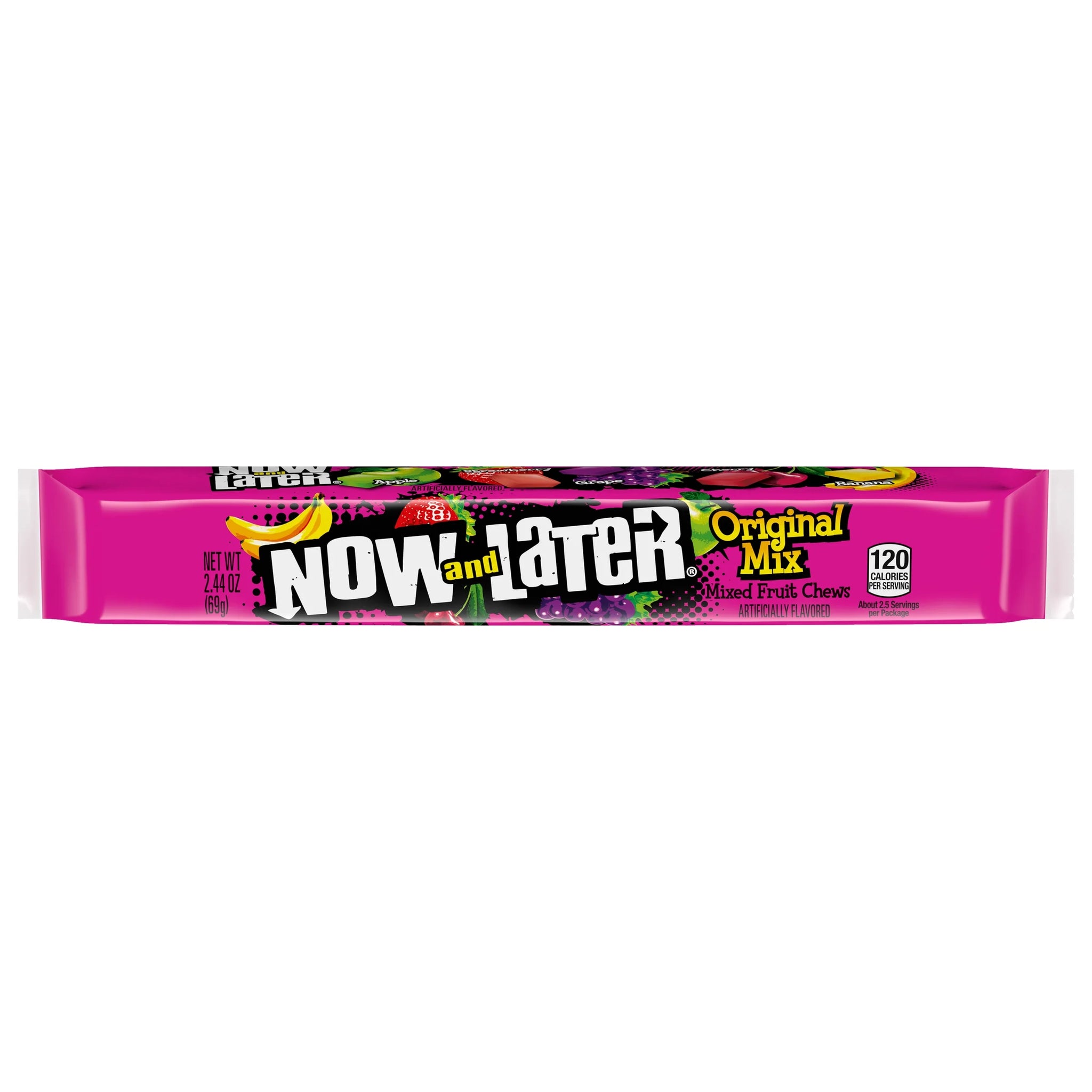 Now and Later Candy Original Mix 2.44 Oz