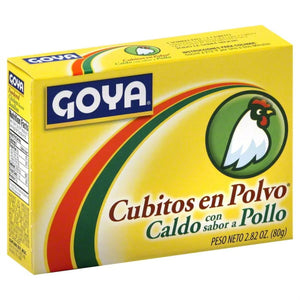 Goya Foods Chicken Bouillon Cubes, 2.82 Oz