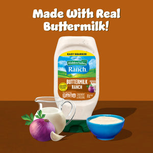 Hidden Valley Buttermilk Ranch Topping and Dressing, 16 Fluid Ounce Bottle