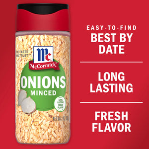 Mccormick Kosher Minced Onions, 2 Oz Bottle