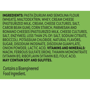 Knorr No Artificial Flavors Alfredo Broccoli Fettuccine Pasta Sides, 8 Minute Cook Time, 4.5 Oz