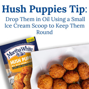 Martha White Hush Puppy Mix with Onion Flavor, 8 Oz Pouch