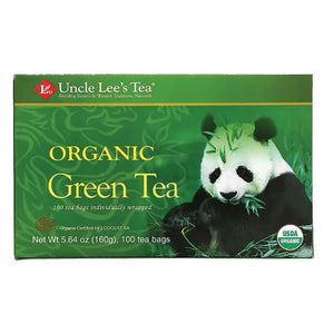 Uncle Lee'S Tea - Organic Green Tea 100 Bag(S)