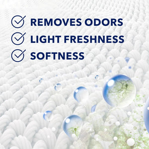 Downy Rinse & Refresh Laundry Odor Remover and Fabric Softener, Cool Cotton, 16 Fl Oz, 16 Fl Oz (Packaging May Vary)