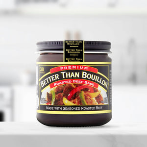 Better than Bouillon Premium Roasted Beef Base, Shelf-Stable, 8 Oz Jar