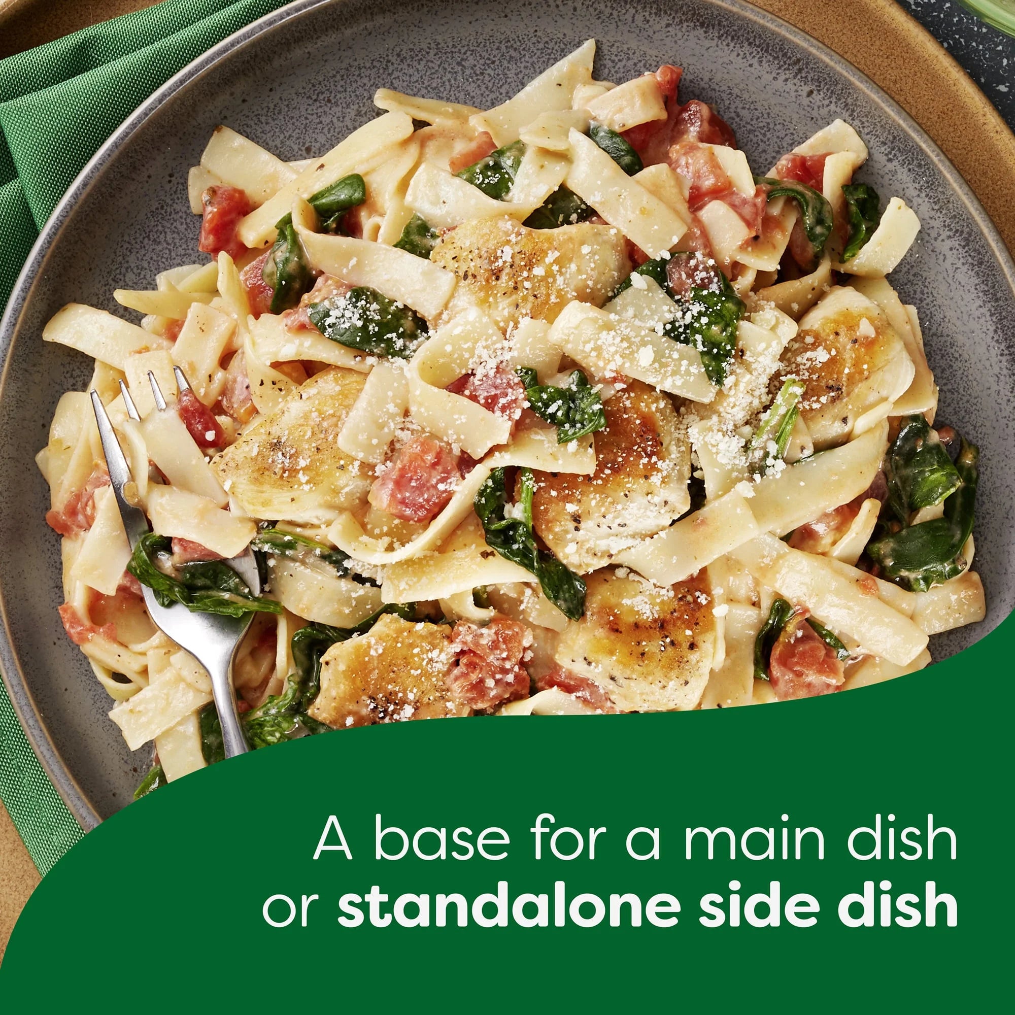 Knorr No Artificial Flavors Creamy Alfredo Pasta Cooks in 7 Minutes, 8.8 Oz 2X Regular