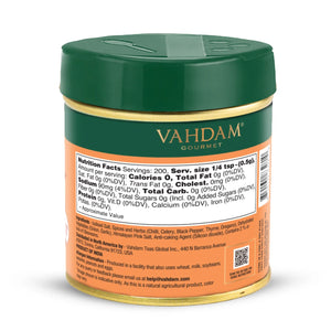 VAHDAM® Authentic Cajun Seasoning, 3.53 Oz Tin