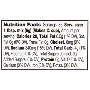 Mccormick No Artificial Flavors Brown Gravy Seasoning Mix, 7.620 Oz Bottle