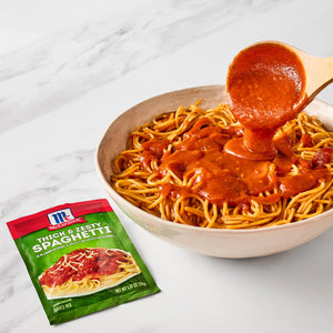 Mccormick Gluten Free Thick and Zesty Spaghetti Sauce Seasoning Mix, 1.37 Oz Envelope