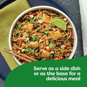 Knorr No Artificial Flavors Teriyaki Noodles Pasta Sides Ready Meals, 7 Minute Cook Time, 4.6 Oz