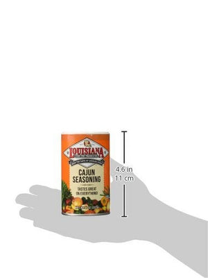 Louisiana Fish Fry Products Cajun Seasoning, 8 Oz Container. Perfect Season All Spice for Cooking.