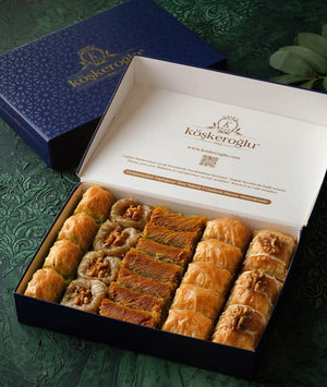 Koskeroglu | Assorted Pistachio and Walnut Baklava FamGuards