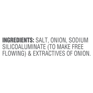 Mccormick Kosher Onion Salt, 5.12 Oz Bottle