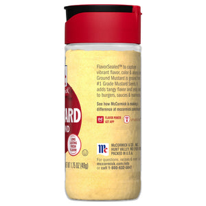Mccormick Kosher Ground Mustard, 1.750 Oz Bottle