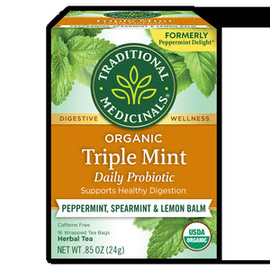 Traditional Medicinals Triple Mint, Tea Bags, 16 Ct