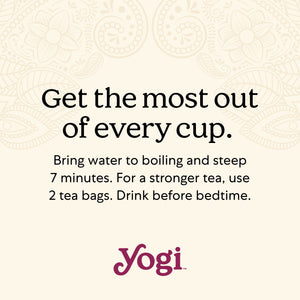 Yogi Tea Cozy Cardamom Immune plus Sleep, Herbal Tea Bags, 16 Count