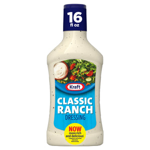 Kraft Classic Ranch Dressing, 16 Fl Oz Bottle