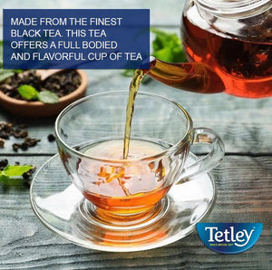 Tetley Classic Blend Rich Black Tea, 100 Count Tea Bags