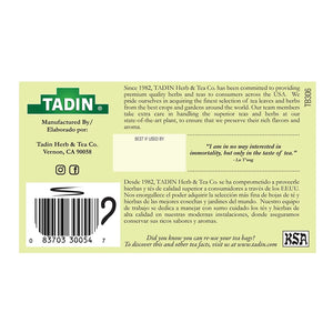 Tadin Herb & Tea Tadin Herbal Tea, 25 Ea