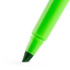 BIC Brite Liner Green Highlighters, Chisel Tip, 12-Count Pack
