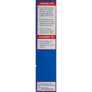 Mccormick GOLDEN DIPT Fish Fry Seafood Fry Mix, 10 Oz Box