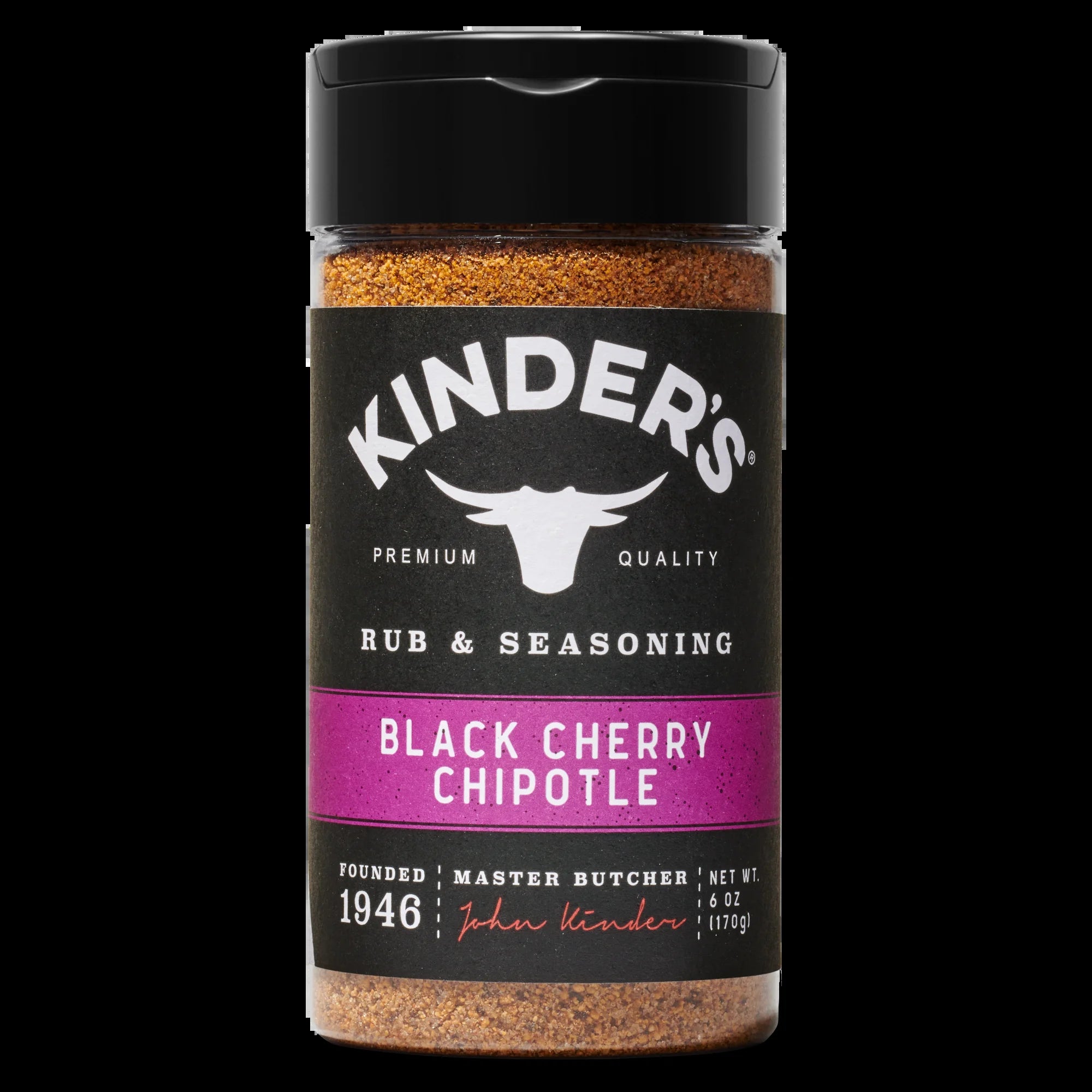 Kinder'S Black Cherry Chipotle Seasoning for Grilling, 6 Oz
