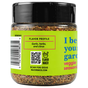 Mccormick Flavor Maker Veggie Topping Seasoning, 5 Oz Jar