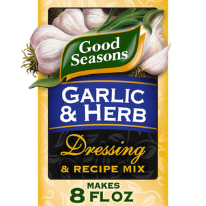 Good Seasons Garlic & Herb Dressing & Recipe Seasoning Mix, 0.75 Oz Packet