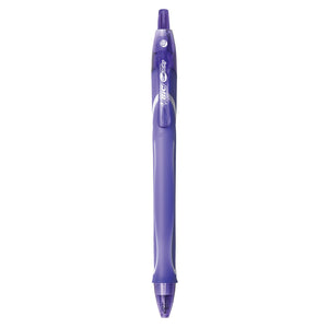 BIC Gel-Ocity Quick Dry Gel Pens, Medium Point (0.7Mm) Assorted Colors, 12-Count