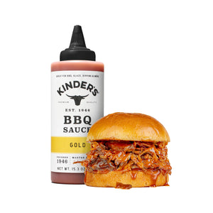Kinder'S Sweet and Tangy Gold BBQ Sauce, 15.3 Oz Squeeze Bottle