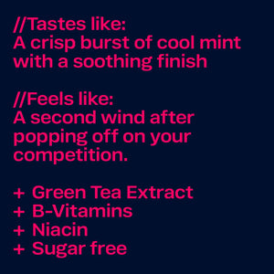 Respawn Cool Mint Sugar Free Mental Focus Chewing Gum - 15 Pieces