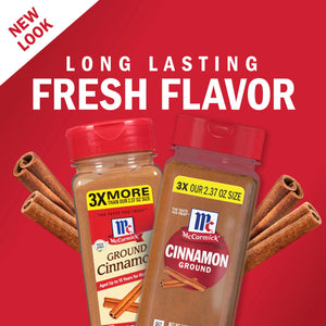 Mccormick Kosher Ground Cinnamon, 7.12 Oz Bottle