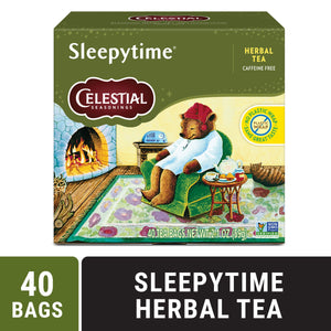 Celestial Seasonings Sleepytime Caffeine-Free Herbal Tea Bags (40 Count)