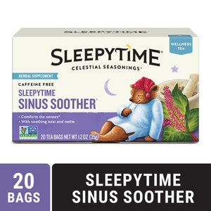 Celestial Seasonings Sleepytime Wellness Sinus Soother Herbal Tea Bags (20 Count)