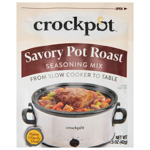 Crock Pot Savory Pot Roast Seasoning Mix, 1.5 Oz Packet