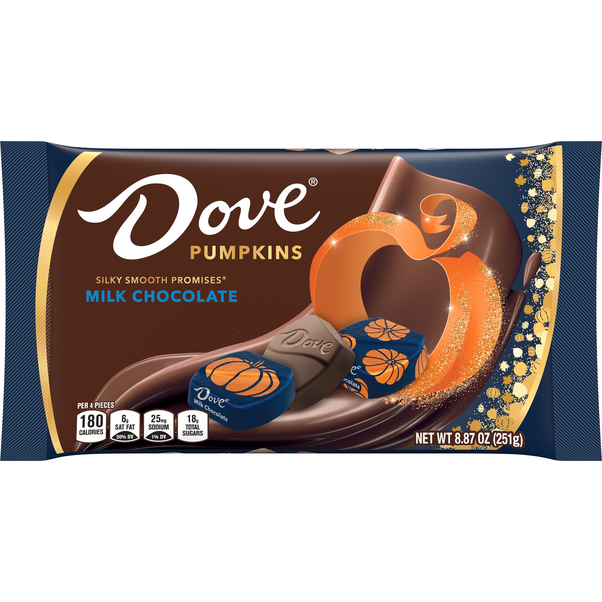 Dove Promises Milk Chocolate Pumpkins Fall Candy - 8.87 Oz